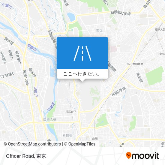 Officer Road地図