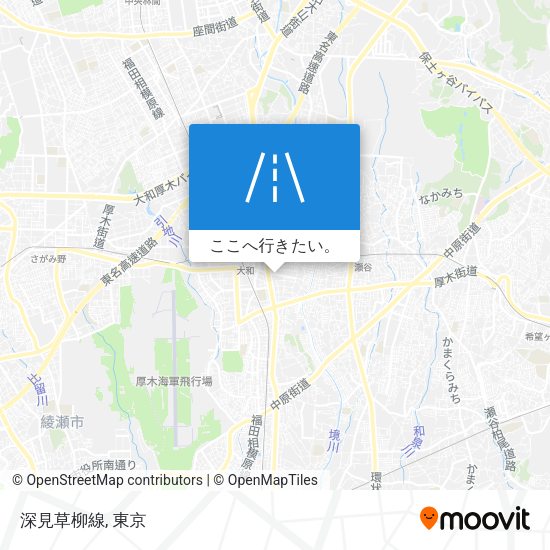 深見草柳線地図