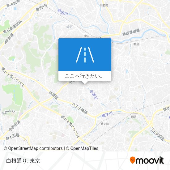 白根通り地図