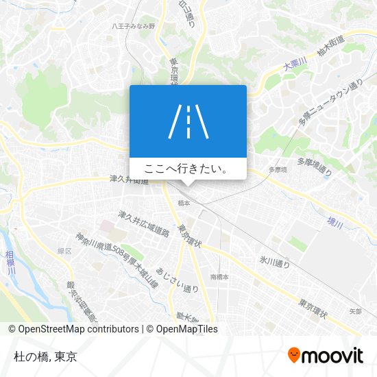 杜の橋地図