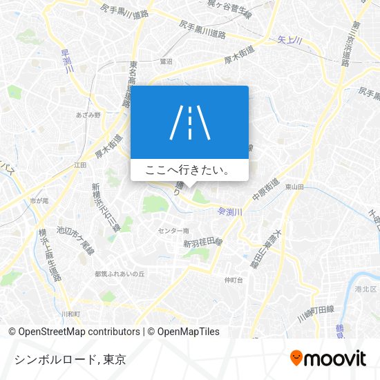 シンボルロード地図