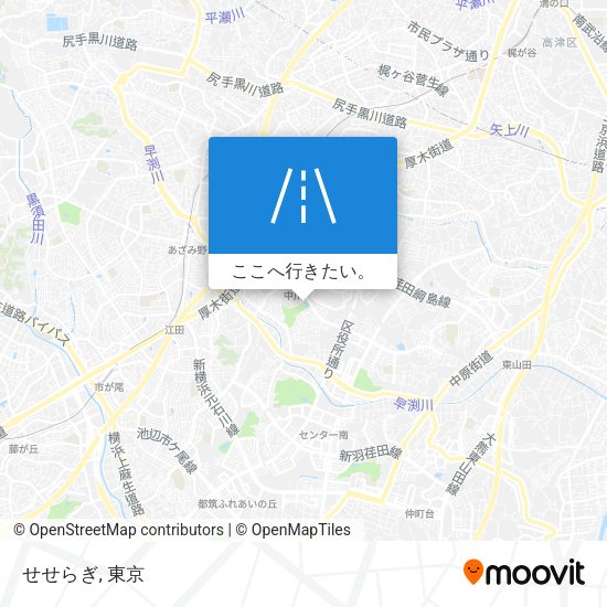 せせらぎ地図