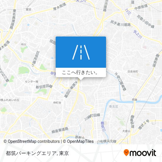 都筑パーキングエリア地図