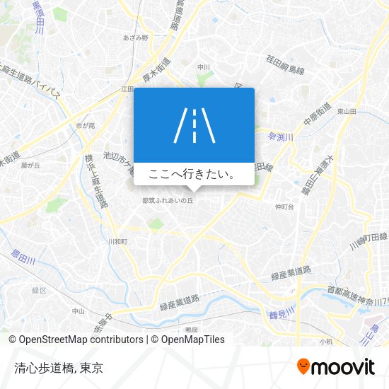 清心歩道橋地図