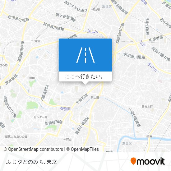 ふじやとのみち地図