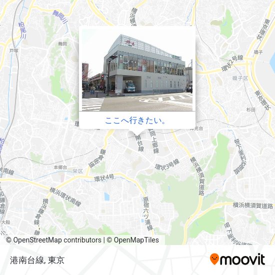 港南台線地図