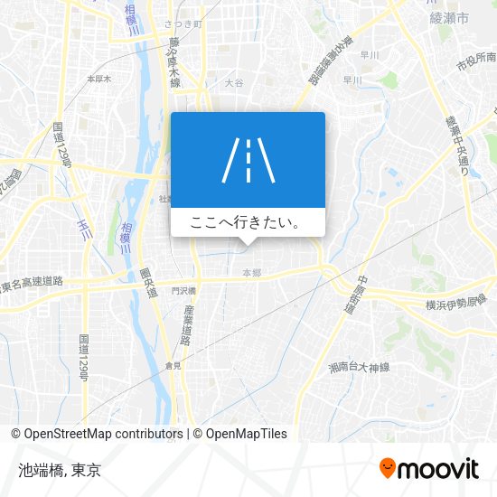 池端橋地図