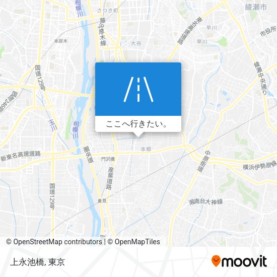 上永池橋地図