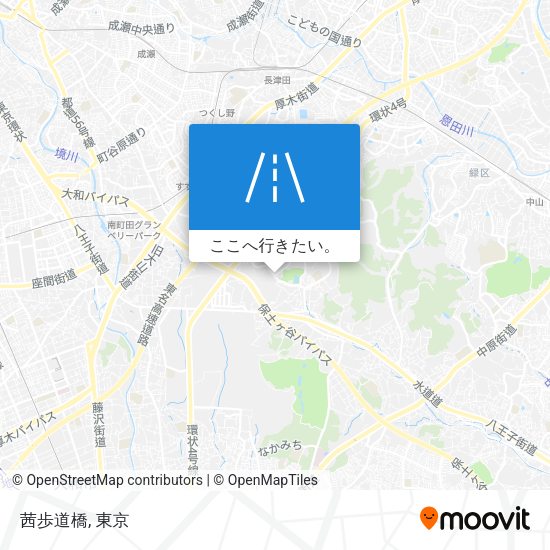 茜歩道橋地図