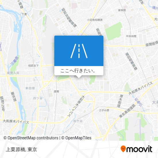 上栗原橋地図