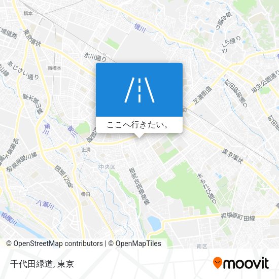 千代田緑道地図