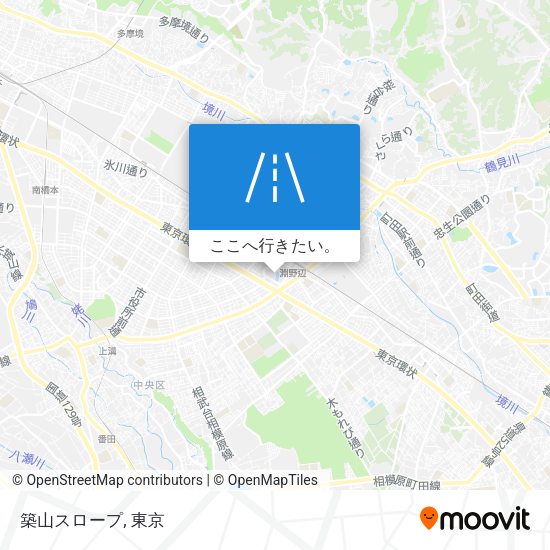 築山スロープ地図