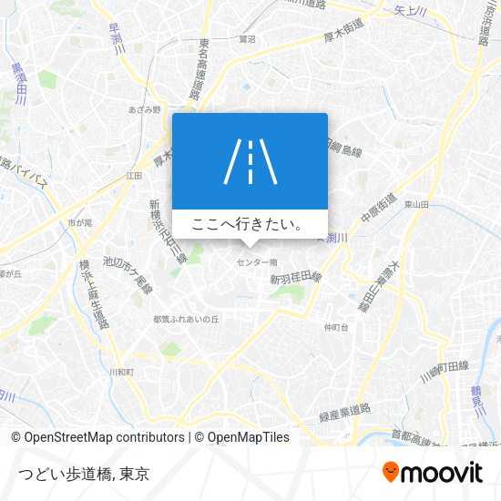 つどい歩道橋地図