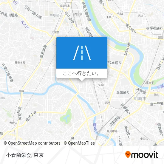 小倉商栄会地図