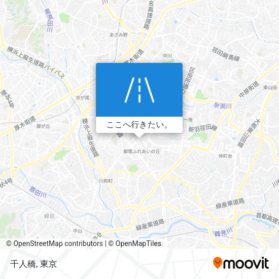 千人橋地図