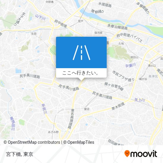 宮下橋地図