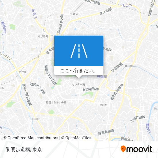 黎明歩道橋地図