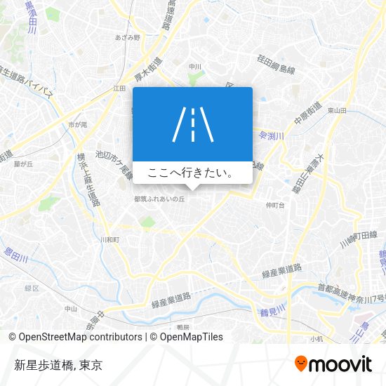 新星歩道橋地図
