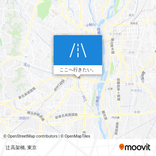 辻高架橋地図