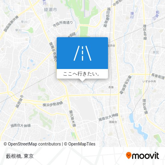 藪根橋地図