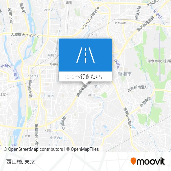 西山橋地図