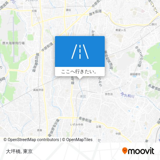 大坪橋地図