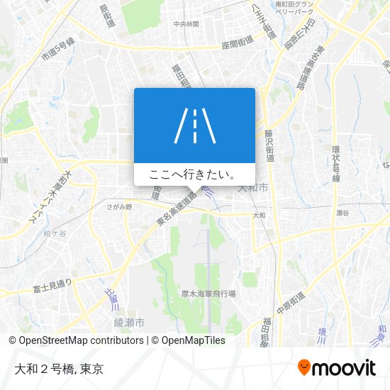大和２号橋地図