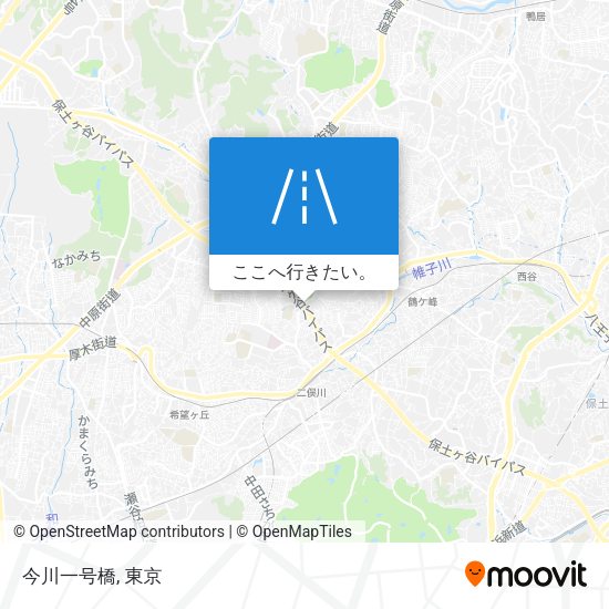 今川一号橋地図