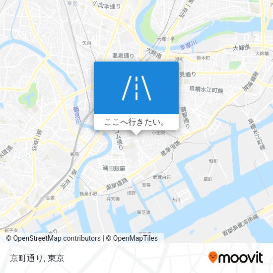 京町通り地図