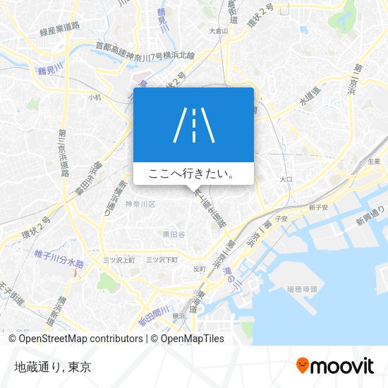 地蔵通り地図