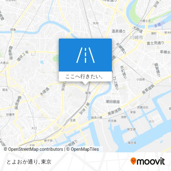 とよおか通り地図