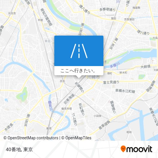 40番地地図