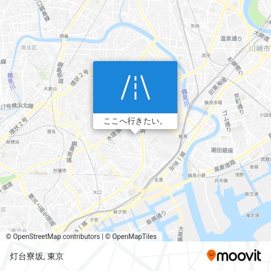 灯台寮坂地図
