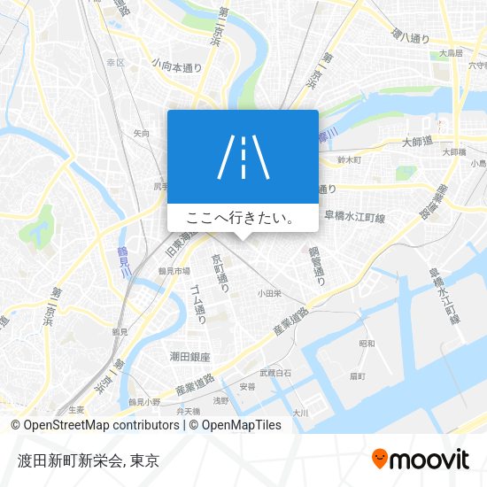 渡田新町新栄会地図