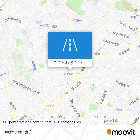 中村大橋地図