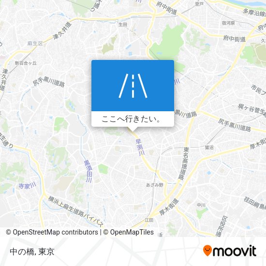 中の橋地図
