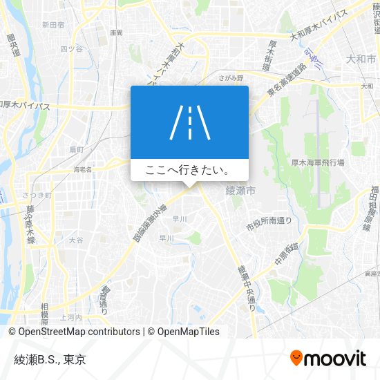 綾瀬B.S.地図