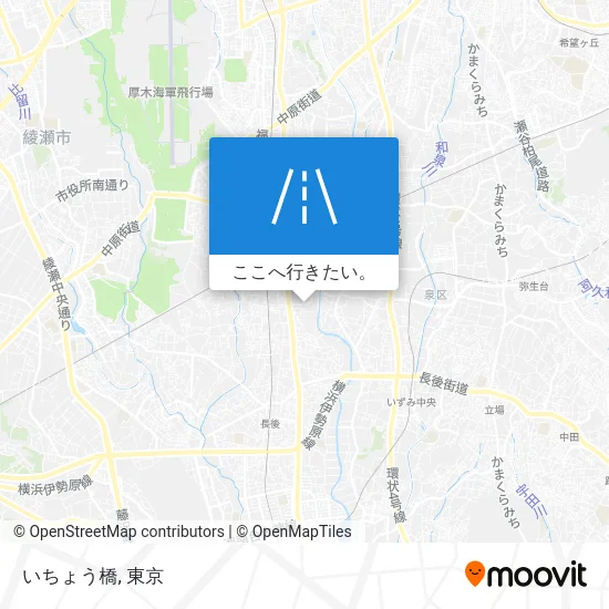 いちょう橋地図