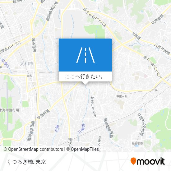 くつろぎ橋地図