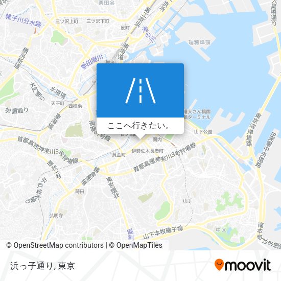 浜っ子通り地図