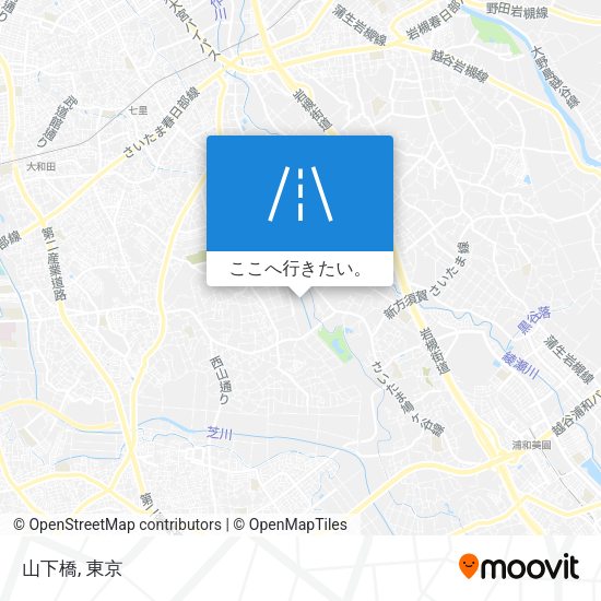 山下橋地図