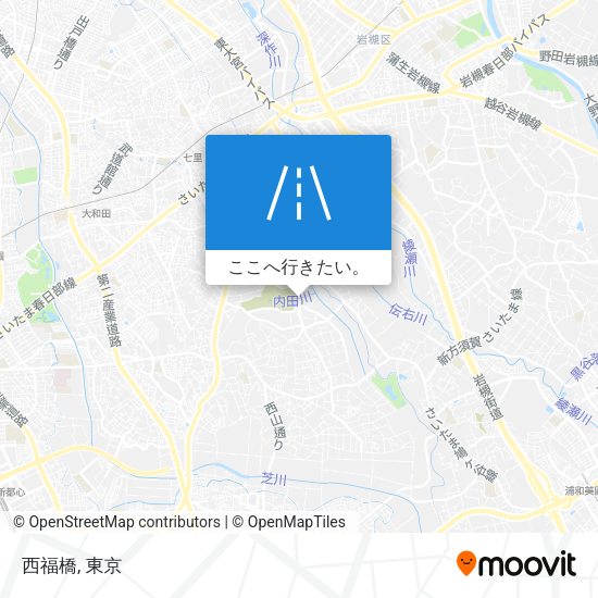 西福橋地図