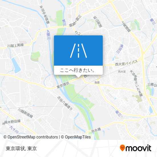 東京環状地図