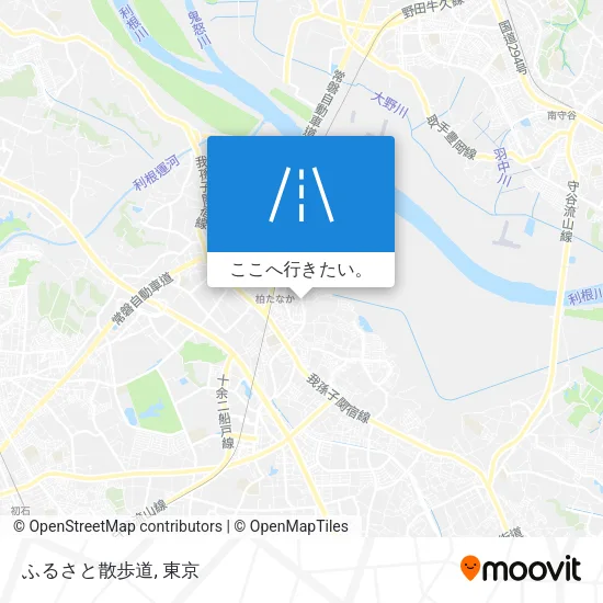 ふるさと散歩道地図