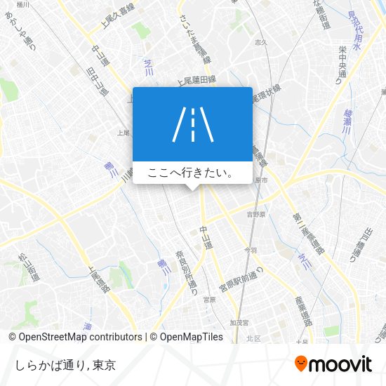 しらかば通り地図