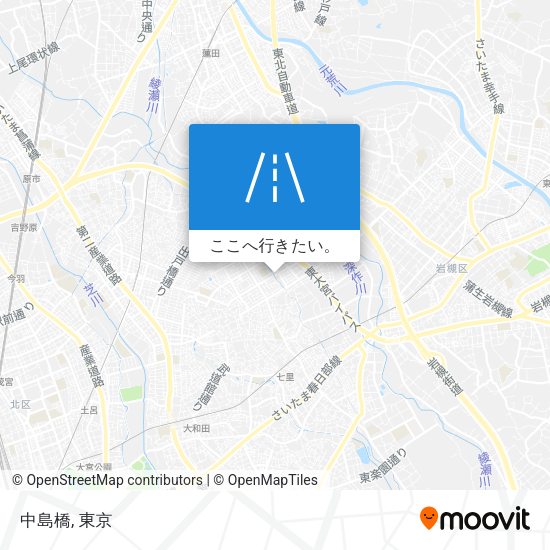 中島橋地図