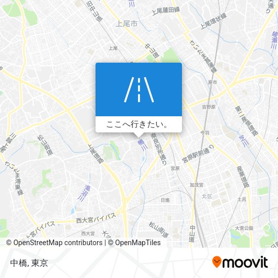 中橋地図