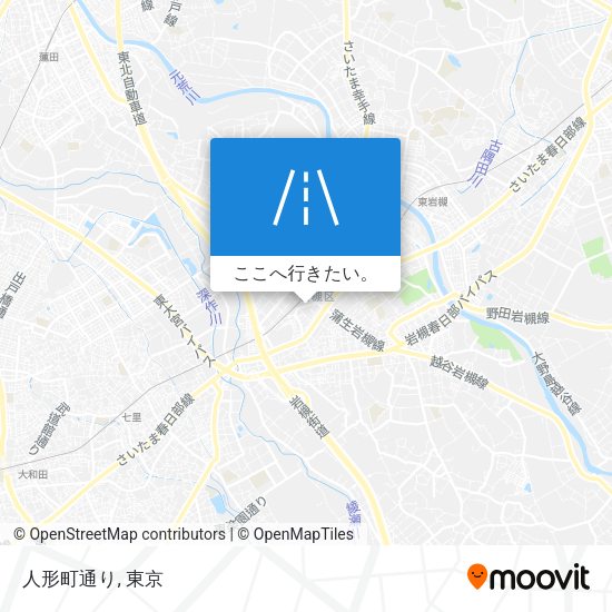 人形町通り地図