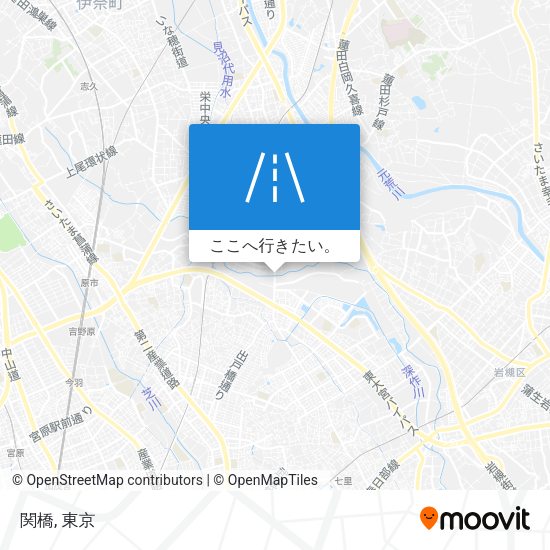 関橋地図