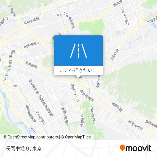 長岡中通り地図